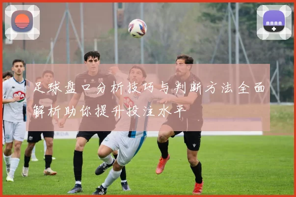 足球盘口分析技巧与判断方法全面解析助你提升投注水平